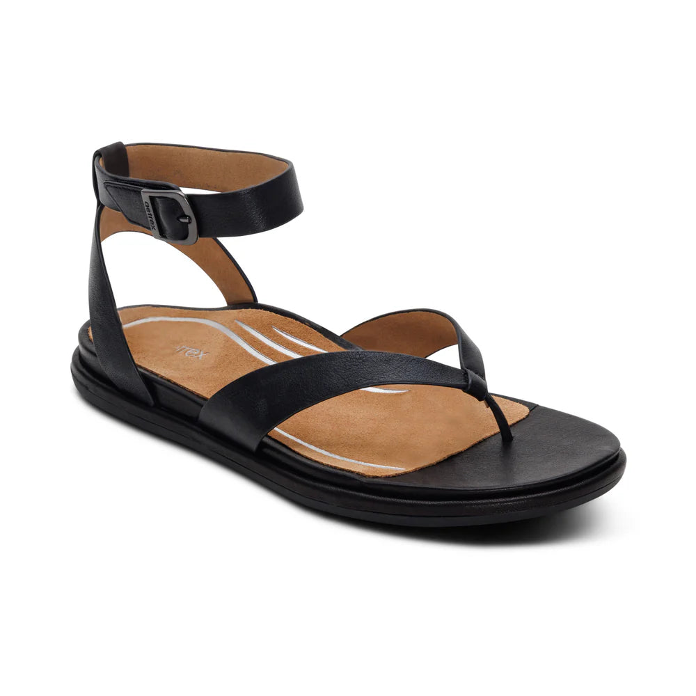 Kendell Arch Support Sandal in Black