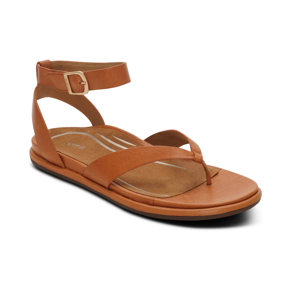 Kendell Arch Support Sandal in Ginger