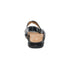 Piper Strappy Arch Support Sandal in Black