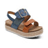 Vania Arch Support Sandal in Hazy Blue