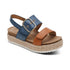 Vania Arch Support Sandal in Hazy Blue