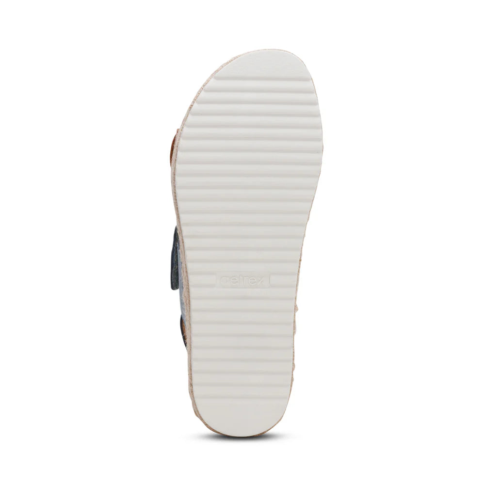 Vania Arch Support Sandal in Hazy Blue