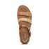 Aria Arch Support Platform Sandal in Sand Multi