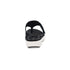 Donna Adjustable Toe Post Sandall in Black