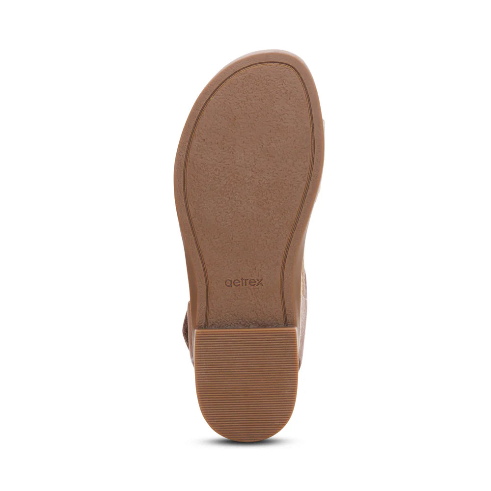 Claire Perfect Walking Sandal in Taupe Multi