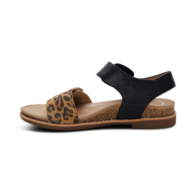 Claire Perfect Walking Sandal in Leopard
