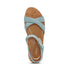 Flora Adjustable Quarter Strap Wedge in Sage