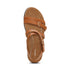 Hadley Adjustable Quarter Strap Sandal in Ginger