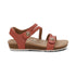 Jillian Braided Quarter Strap Sandal in Antique Rose