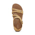 Jillian Braided Quarter Strap Sandal in Butter