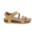 Jillian Braided Quarter Strap Sandal in Butter