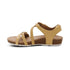 Jillian Braided Quarter Strap Sandal in Butter