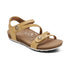 Jillian Braided Quarter Strap Sandal in Butter