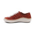 Charlotte Lace up Floral Sneaker in Terracotta