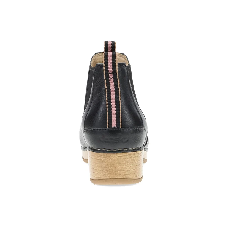 Becka Oiled Pull up Boot in Black
