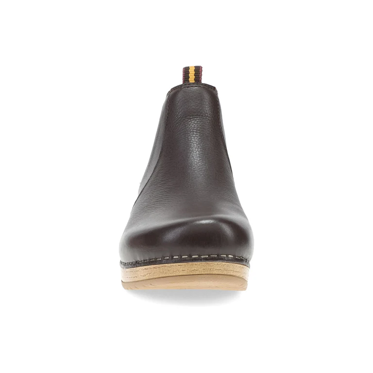 Becka Oiled Pull Up Boot in Chocolate