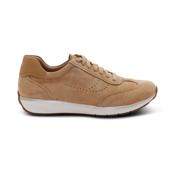 Athena Arch Support Sneaker in Tan