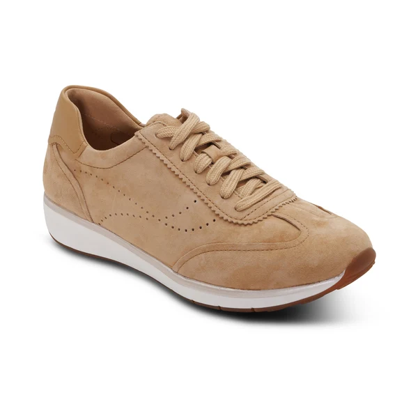 Athena Arch Support Sneaker in Tan