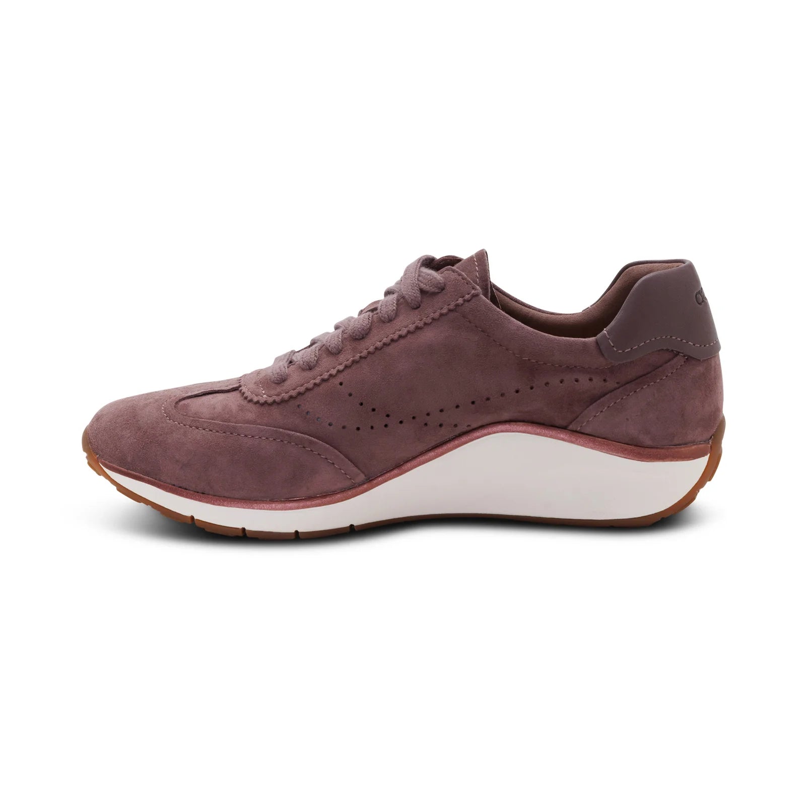Athena Arch Support Slim Line Sneaker in Mauve