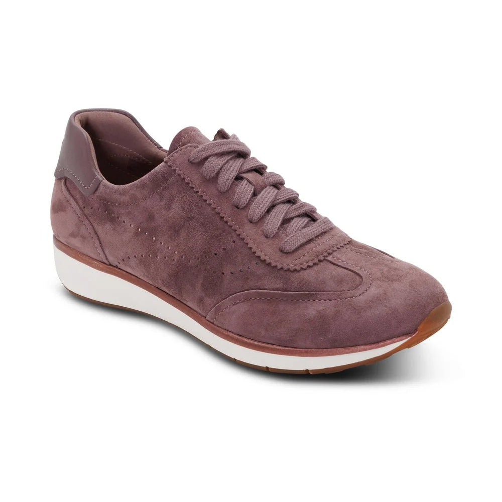 Athena Arch Support Slim Line Sneaker in Mauve