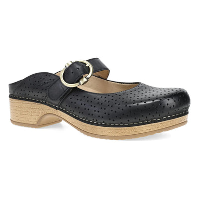 Blaire Mule Mary Jane Clog in Black