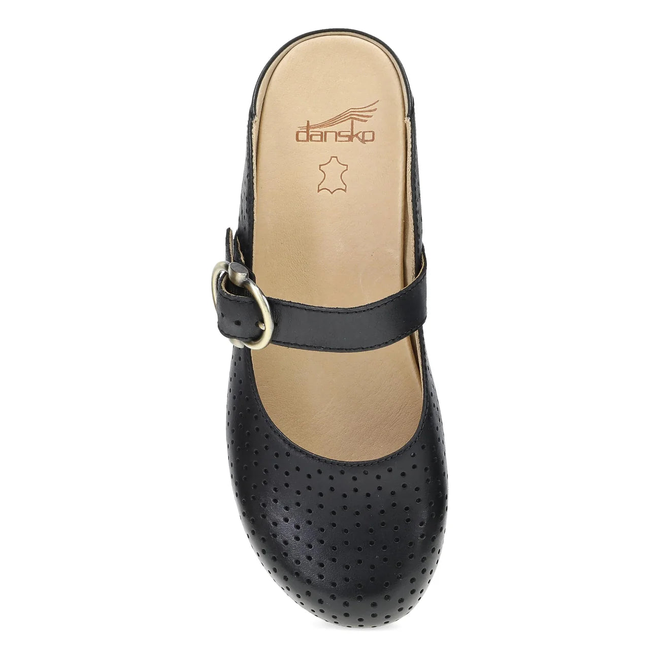 Blaire Mule Mary Jane Clog in Black