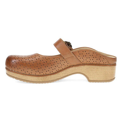 Blaire Mule Mary Jane Clog in Tan