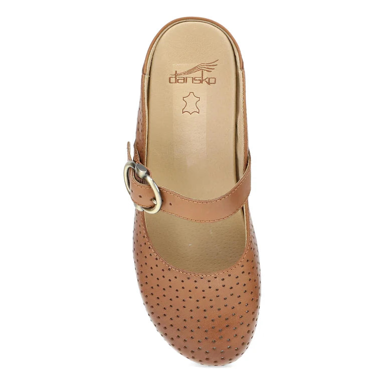 Blaire Mule Mary Jane Clog in Tan