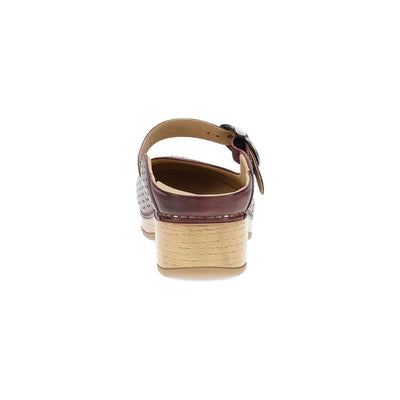 Blaire Mule Mary Jane Clog in Sangria