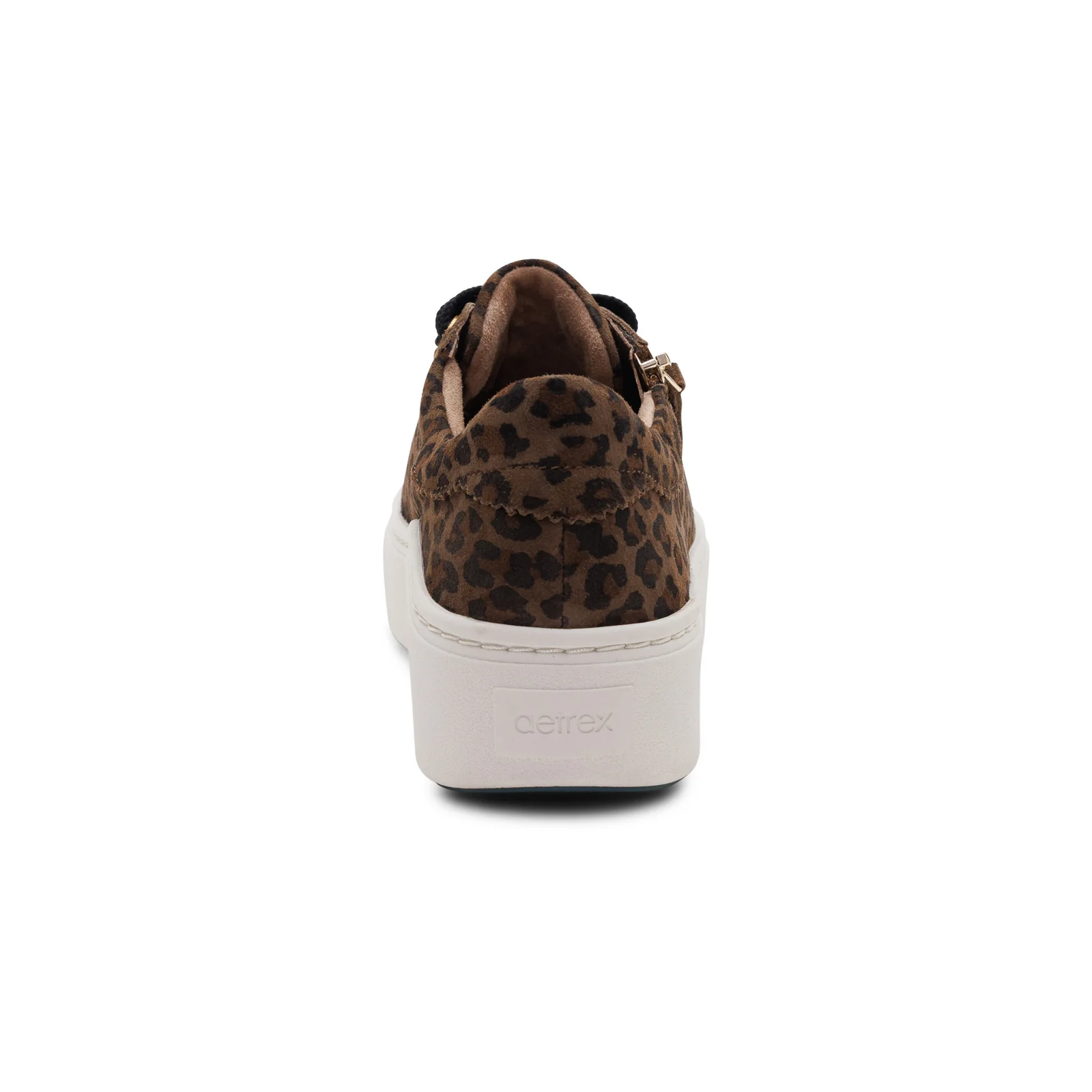 Aubrey Lace-Up Platform Sneaker in Leopard