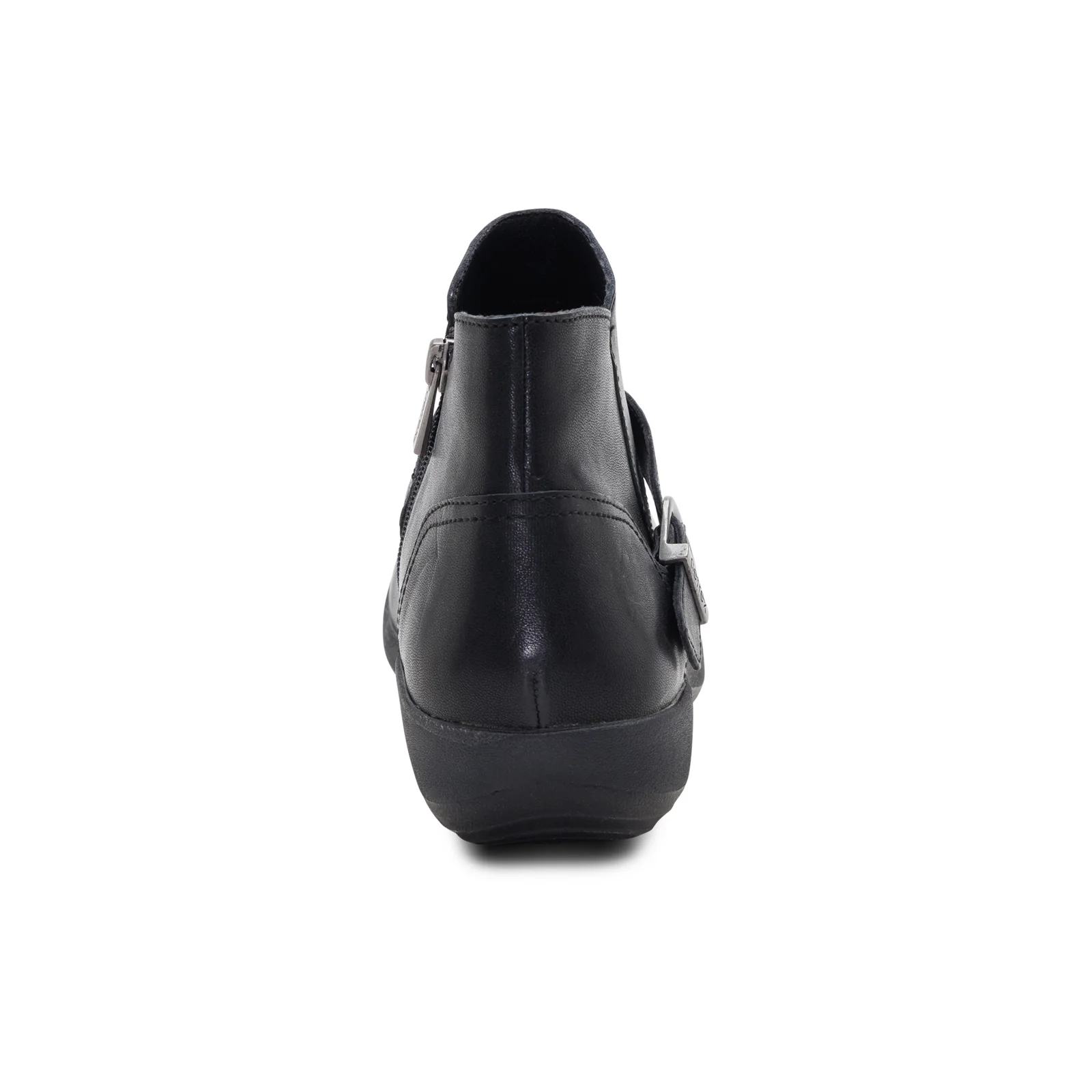 Leah Buckle Bootie WIDE In Black