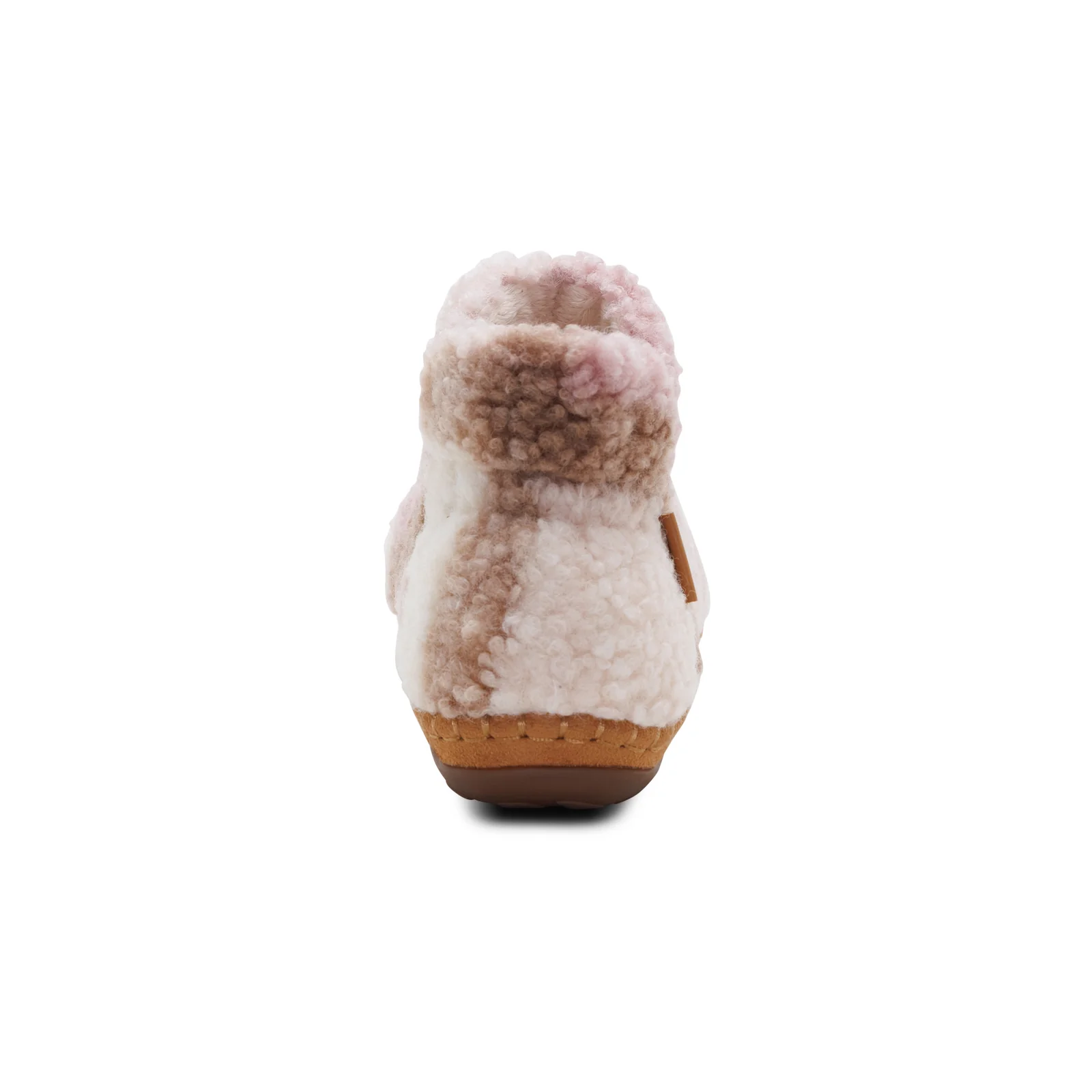 Malina Arch Support Slipper In Pink Plaid