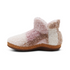 Malina Arch Support Slipper In Pink Plaid