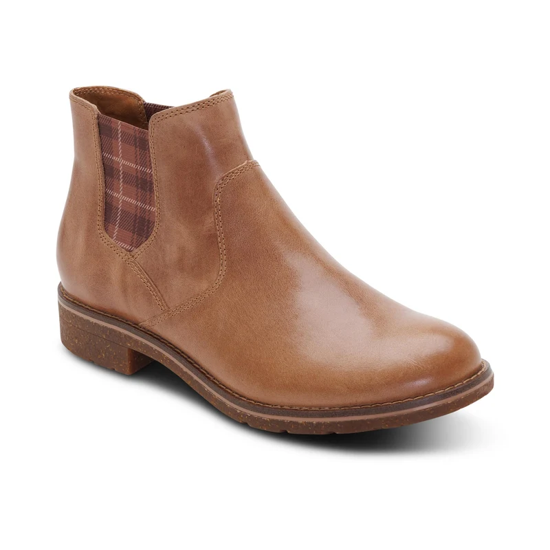 Kaylee Cool Chelsea Boot in Tan