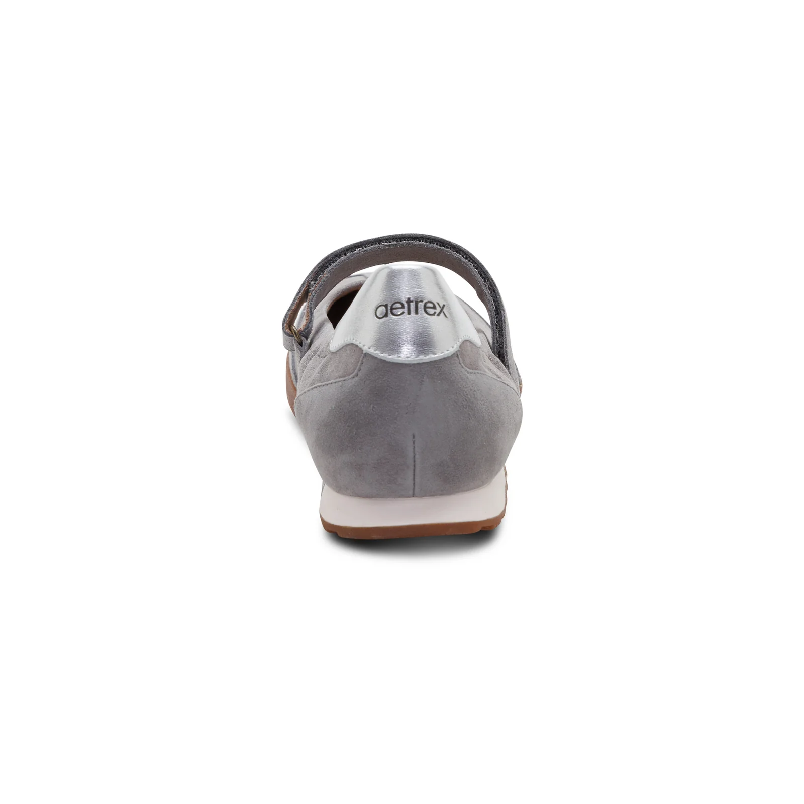 Haley Sporty Slim Line Mary Jane In Pewter