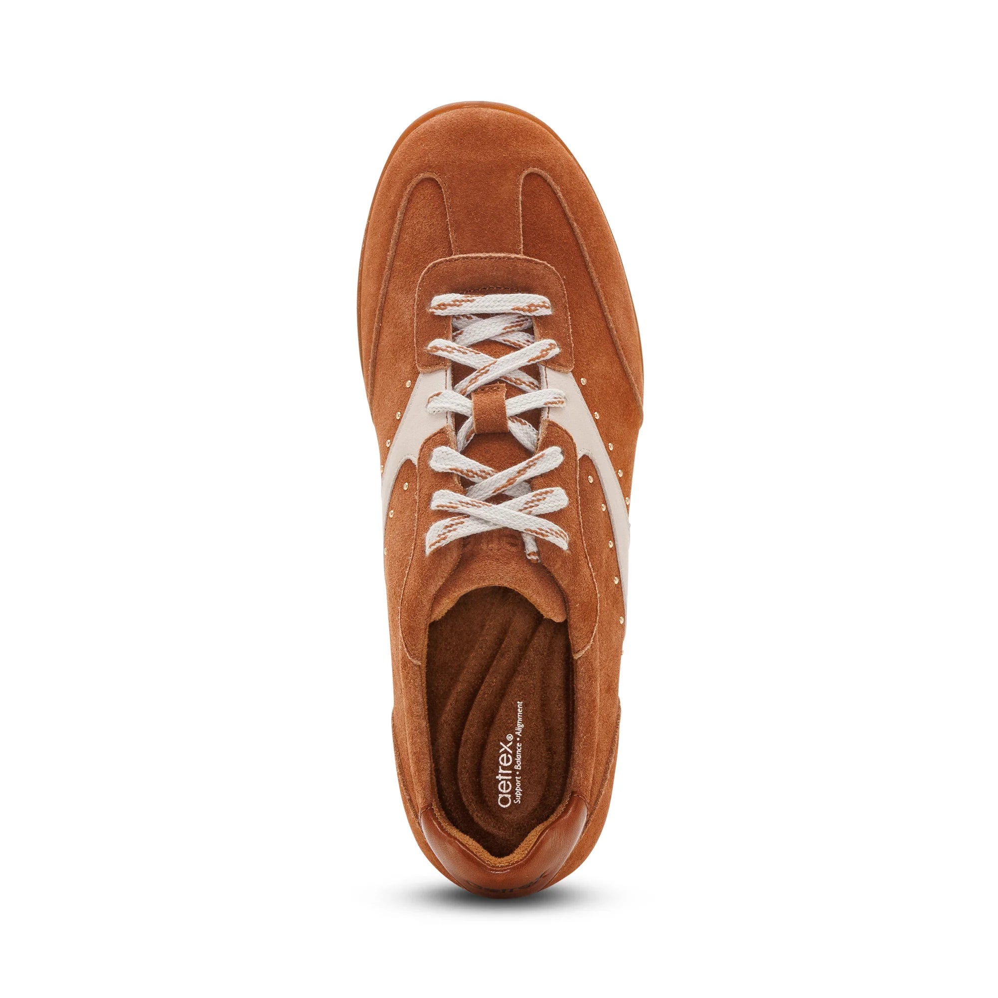 Sloane Lace-Up Sneaker In Ginger