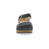 Mae Timeless Suede Mary Jane in Embroidered Charcoal