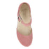 Mae Timeless Suede Mary Jane in Embroidered Ash Rose