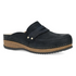 Maggy Leather Clog in Black