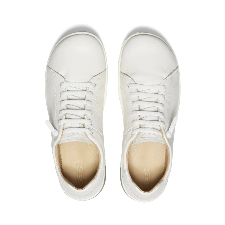 KNX Leather Sneaker in Star White/Star White