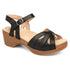 Season Sensational Walking Sandal in Black
