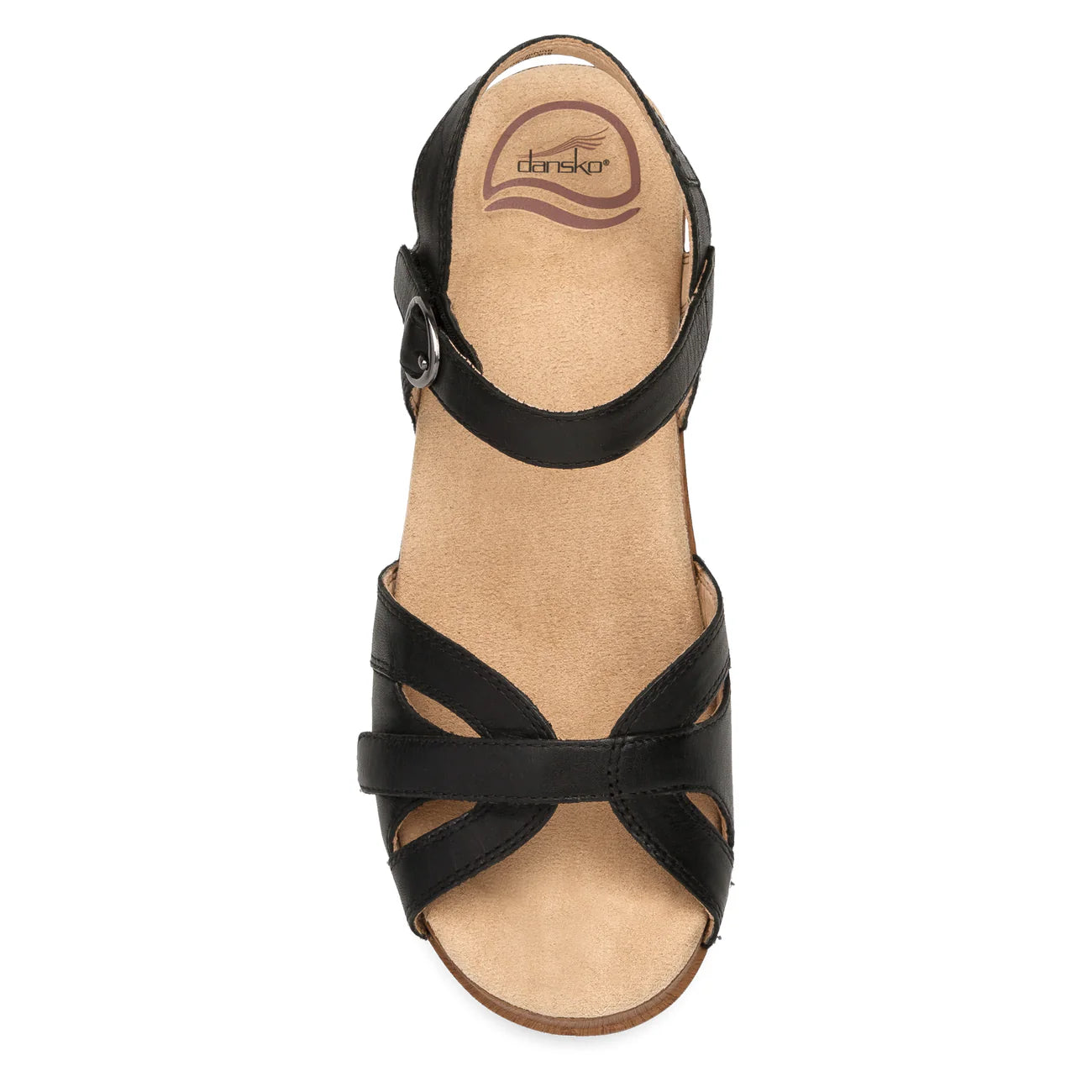 Season Sensational Walking Sandal in Black