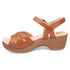 Season Sensational Walking Sandal in Camel
