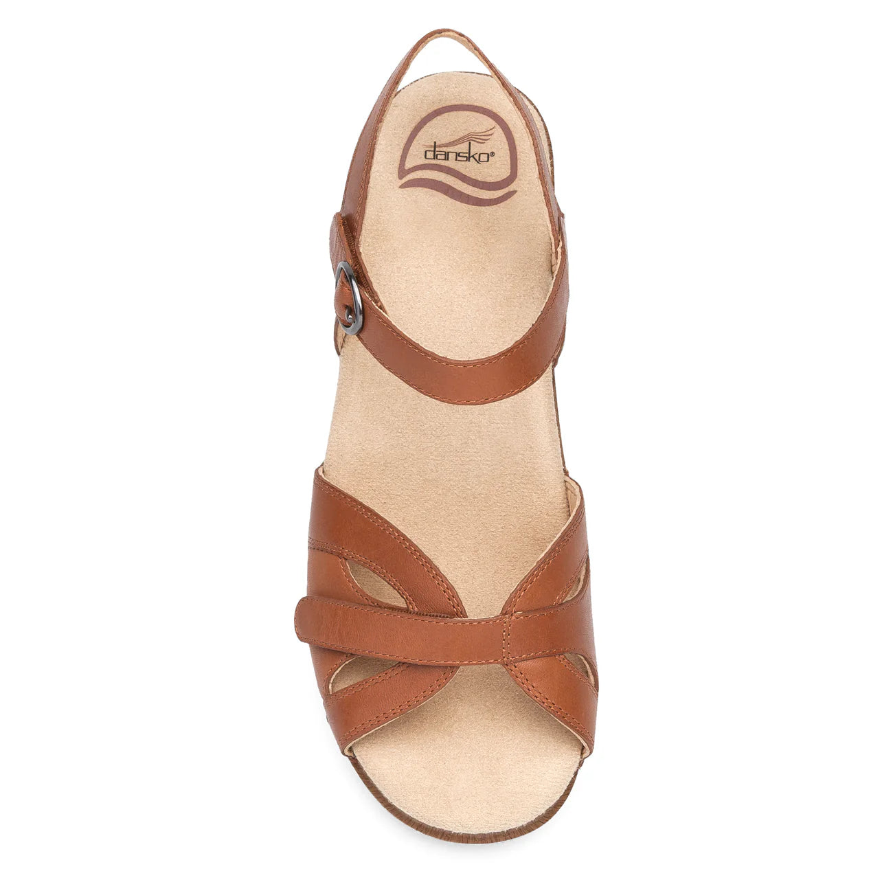 Season Sensational Walking Sandal in Camel