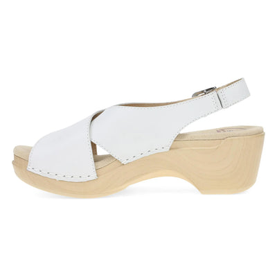 Sloane Wiggle Sling Calf in White