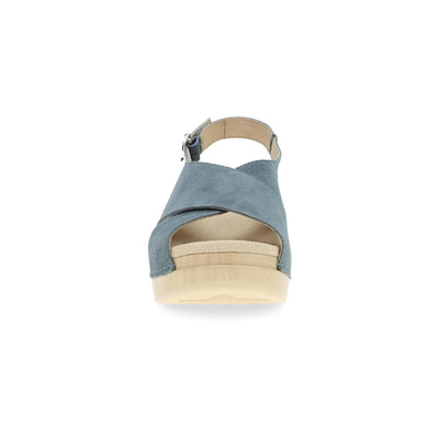 Sloane Wiggle Sling Calf in Denim