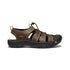 Newport Leather Sandal in Bison