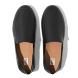 Allegro Leather Cali Loafer Flat in Black