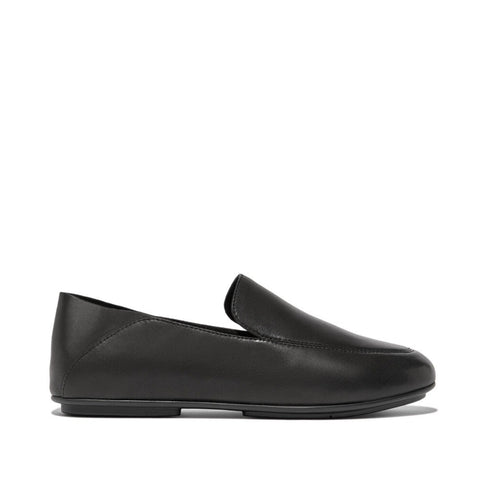 Allegro Leather Cali Loafer Flat in Black CLOSEOUTS