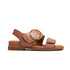Annalise II Strappy Walking Sandal in Tan Leather